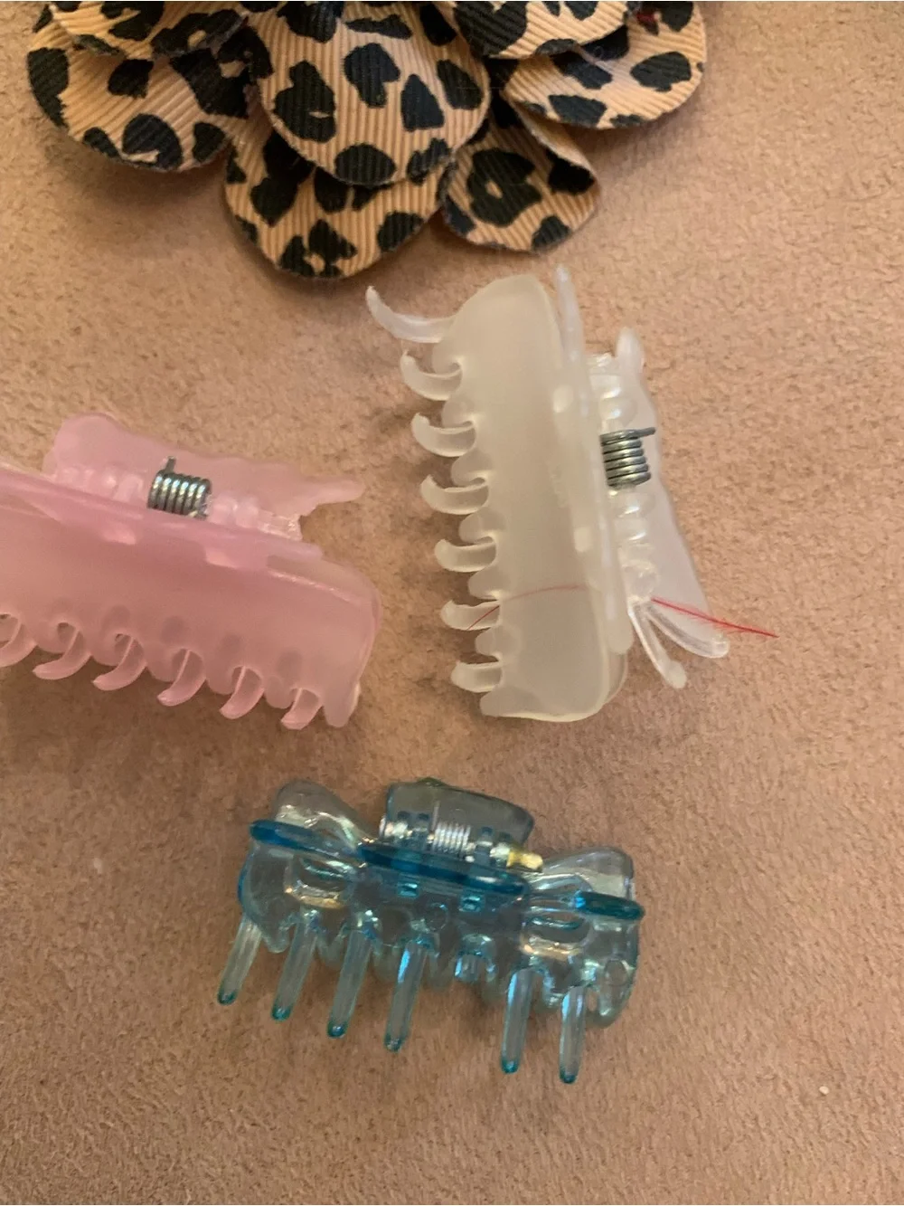 Assorted Kids Hair Bow Set - Yellow, Blue, Leopard, Pink & More